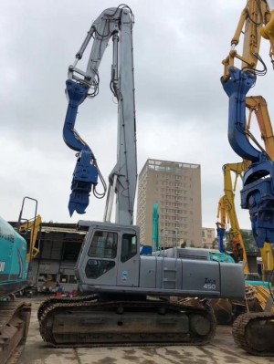 日立ZX450打桩机